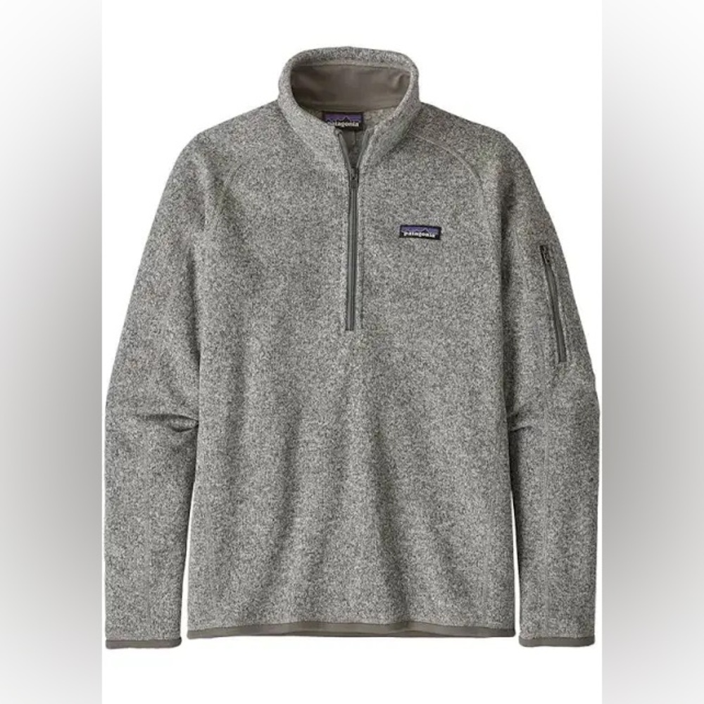 Patagonia Womens Better Sweater 1/4 Zip Birch White
Size: Medium
Great Condition